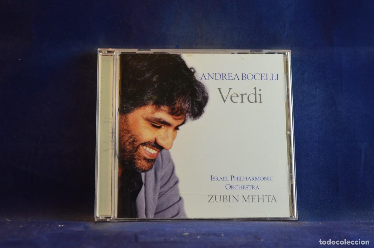 CDs de m&uacute;sica: ANDREA BOCELLI &ndash; VERDI - CD - Foto 1