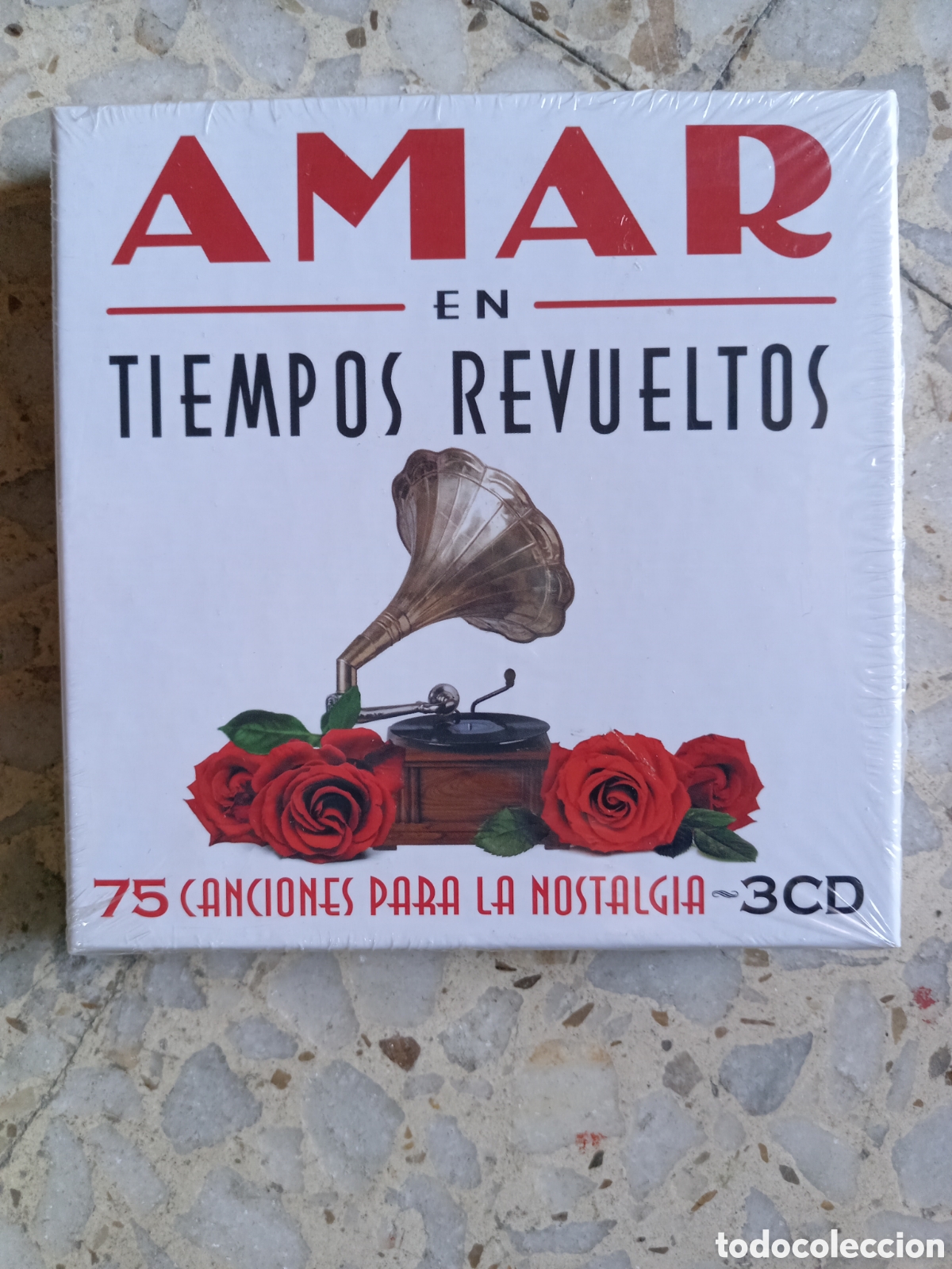 CD di Musica: 3 CD AMAR EN TIEMPOS REVUELTOS 75 CANCIONES PARA LA NOSTALGIA
