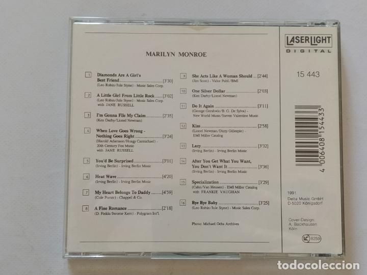 CDs de m&uacute;sica: CD MARILYN MONROE - GREAT AMERICAN LEGENDS (013) - Foto 2