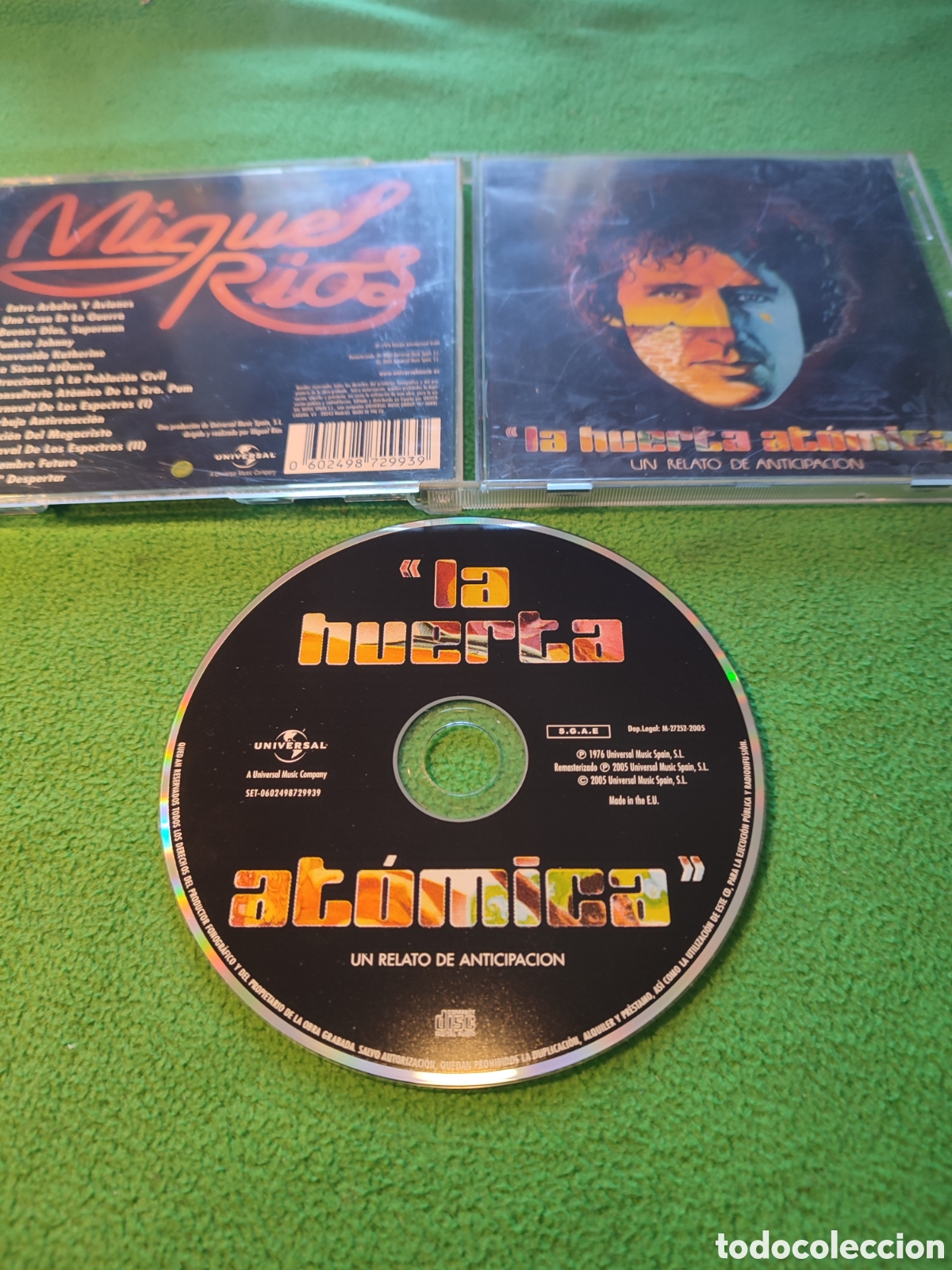 CDs de m&uacute;sica: Miguel R&iacute;os - La huerta at&oacute;mica - Foto 2