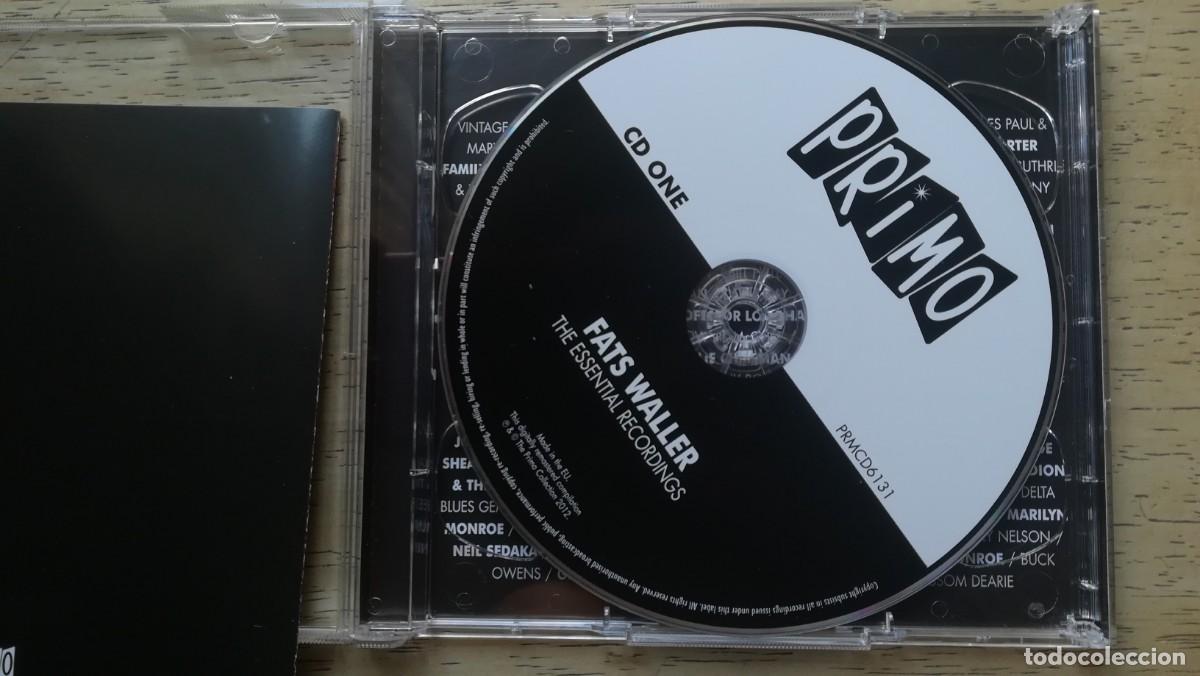 CDs de m&uacute;sica: Fats Waller. The essential recordings. Doble CD - Foto 3