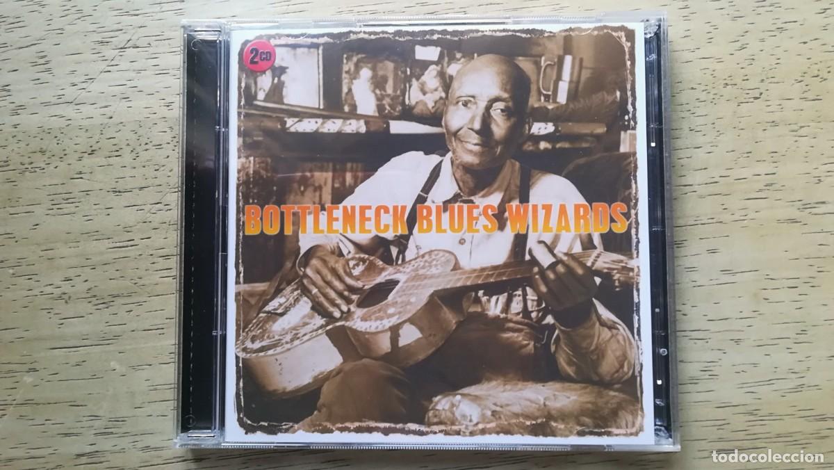 CDs de m&uacute;sica: Bottleneck Blues Wizards. Various artists. Doble CD - Foto 1
