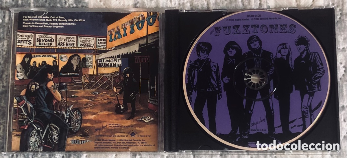CDs de m&uacute;sica: Fuzztones: Creatures That Time Forgot - Foto 2