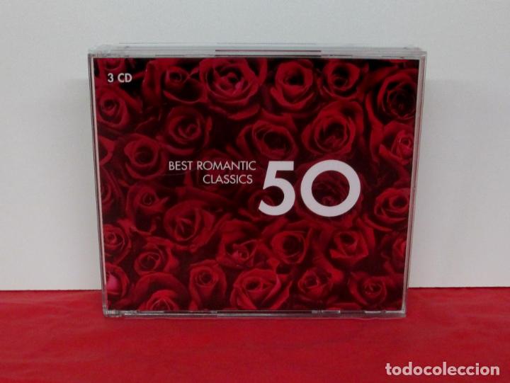 CDs de M&uacute;sica: BEST ROMANTIC CLASSICS 50 - 3 CDs - EMI 2007 EU 4 57555 2 - 3 COMPACT DISC - COMO NUEVO