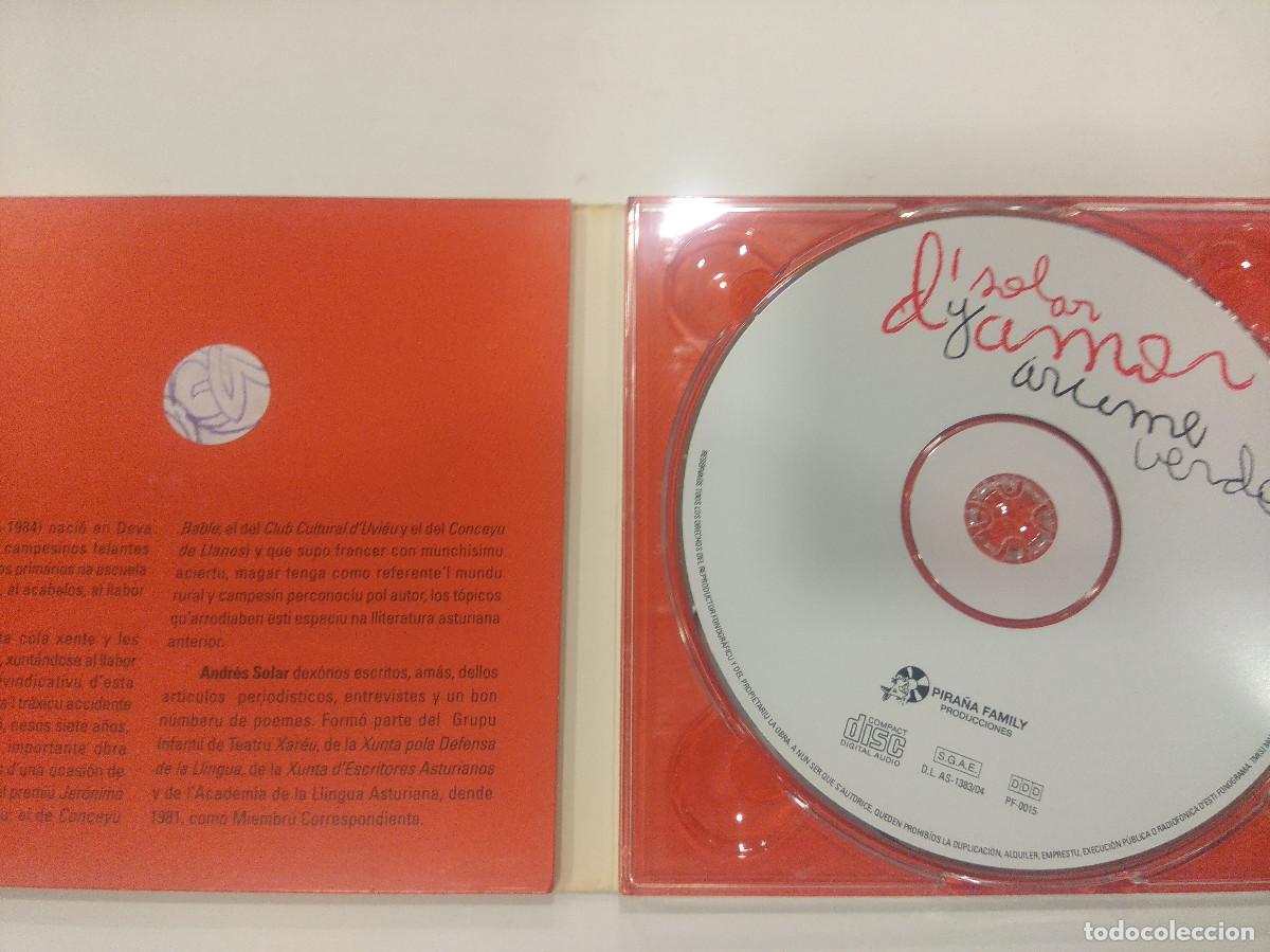 CDs de m&uacute;sica: SOLAR DAMOR Y ARUME VERDE/CD DIGIPAK. - Foto 2