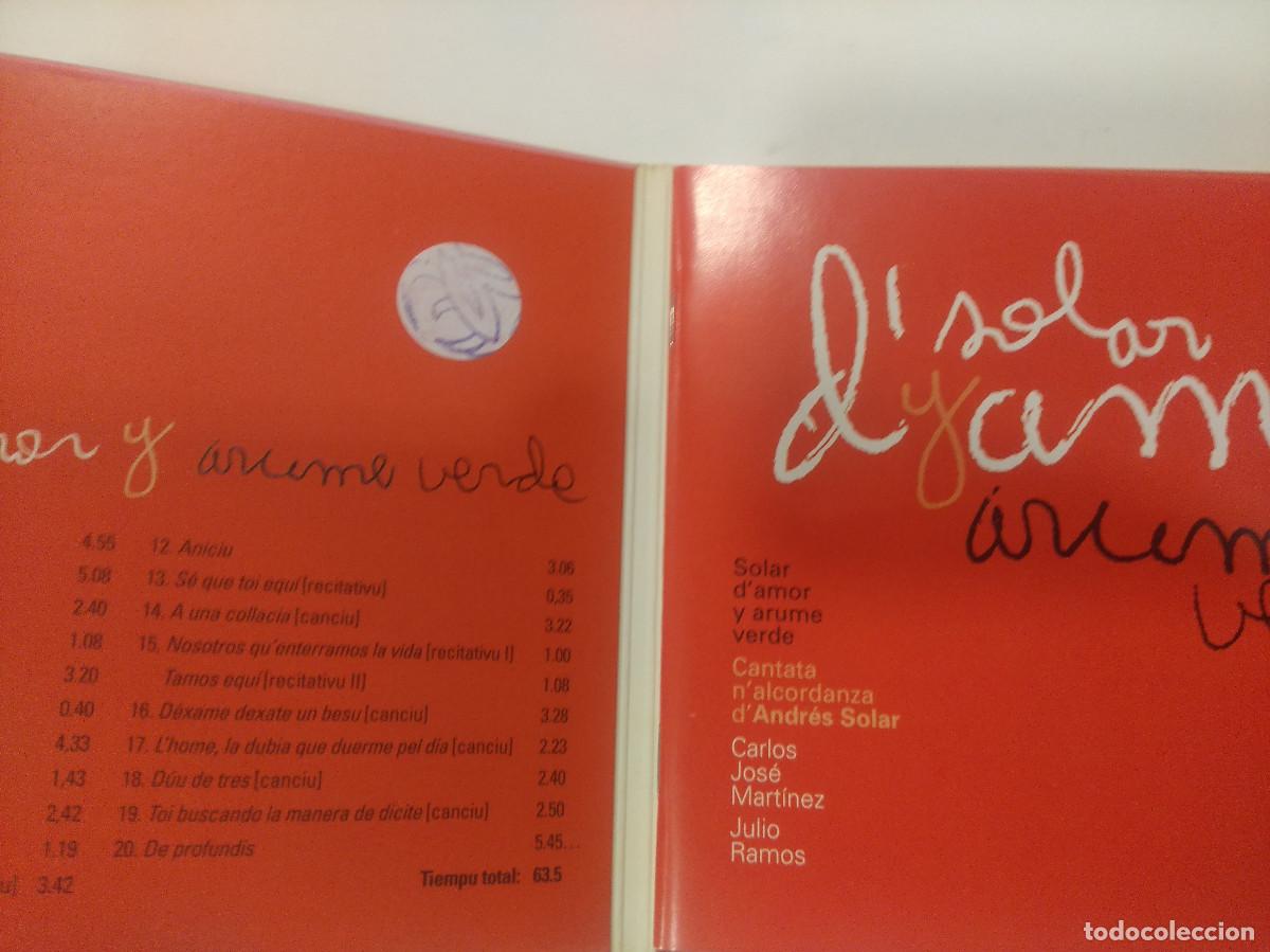 CDs de m&uacute;sica: SOLAR DAMOR Y ARUME VERDE/CD DIGIPAK. - Foto 4
