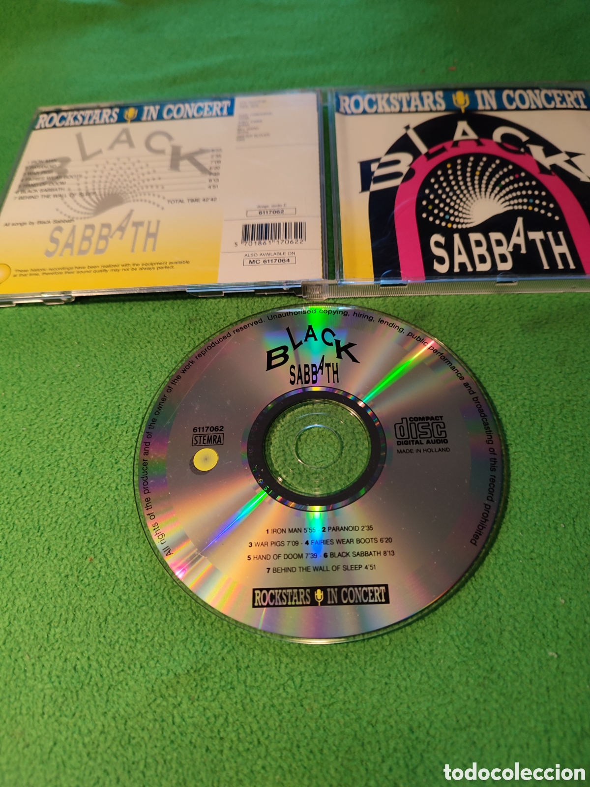 CDs de m&uacute;sica: Black Sabbath - In Concert - Foto 2