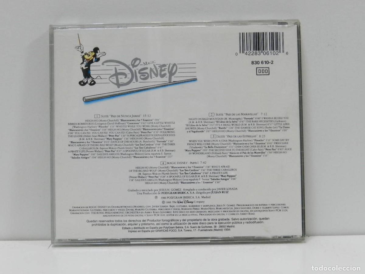 CDs de m&uacute;sica: DISCO CD. The Royal Philharmonic Orchestra &ndash; Magic Disney. COMPACT DISC. - Foto 2
