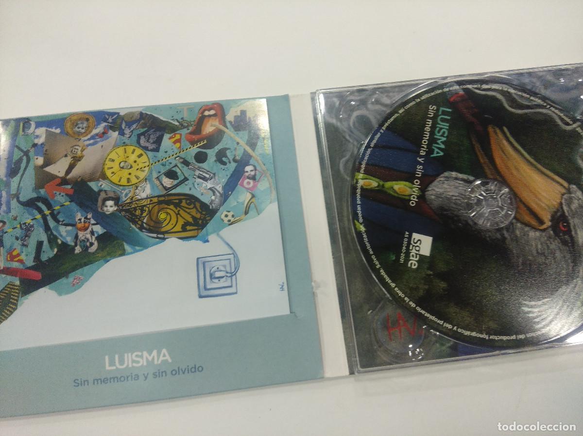 CDs de m&uacute;sica: LUISMA/SIN MEMORIA Y SIN OLVIDO/CD DIGIPAK. - Foto 4