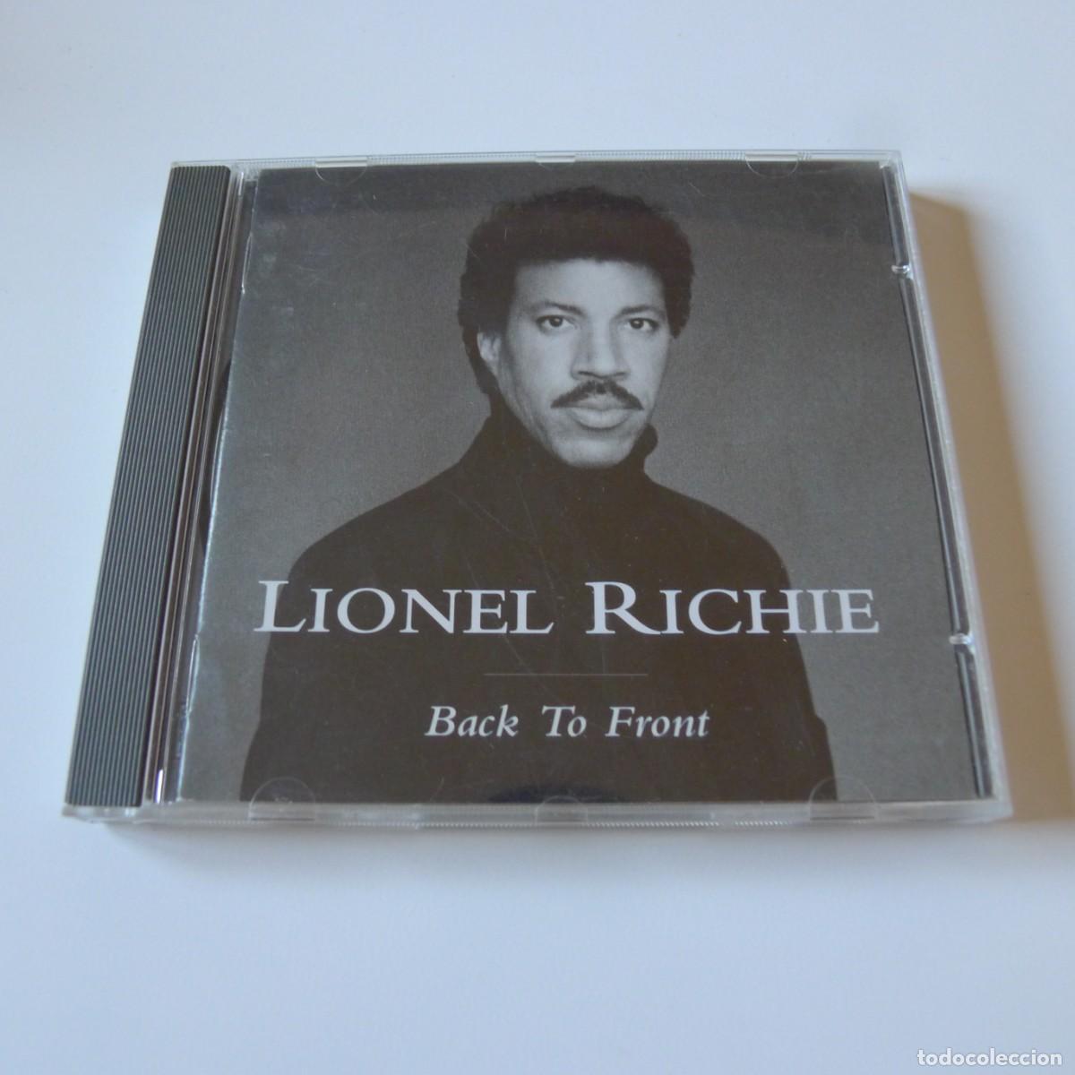 CDs de m&uacute;sica: LIONEL RICHIE - BACK TO FRONT - CD - Foto 1