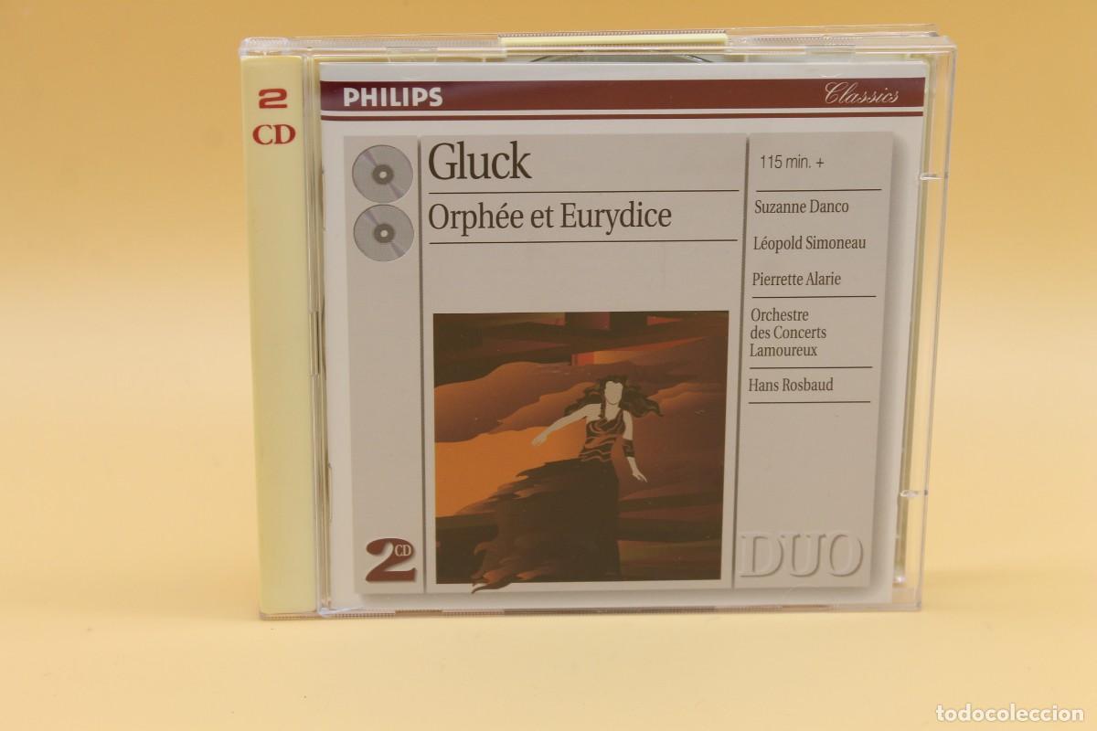 CDs de m&uacute;sica: GLUCK ORPHEE ET EURYDICE ROSBAUD DOBLE CD - Foto 1