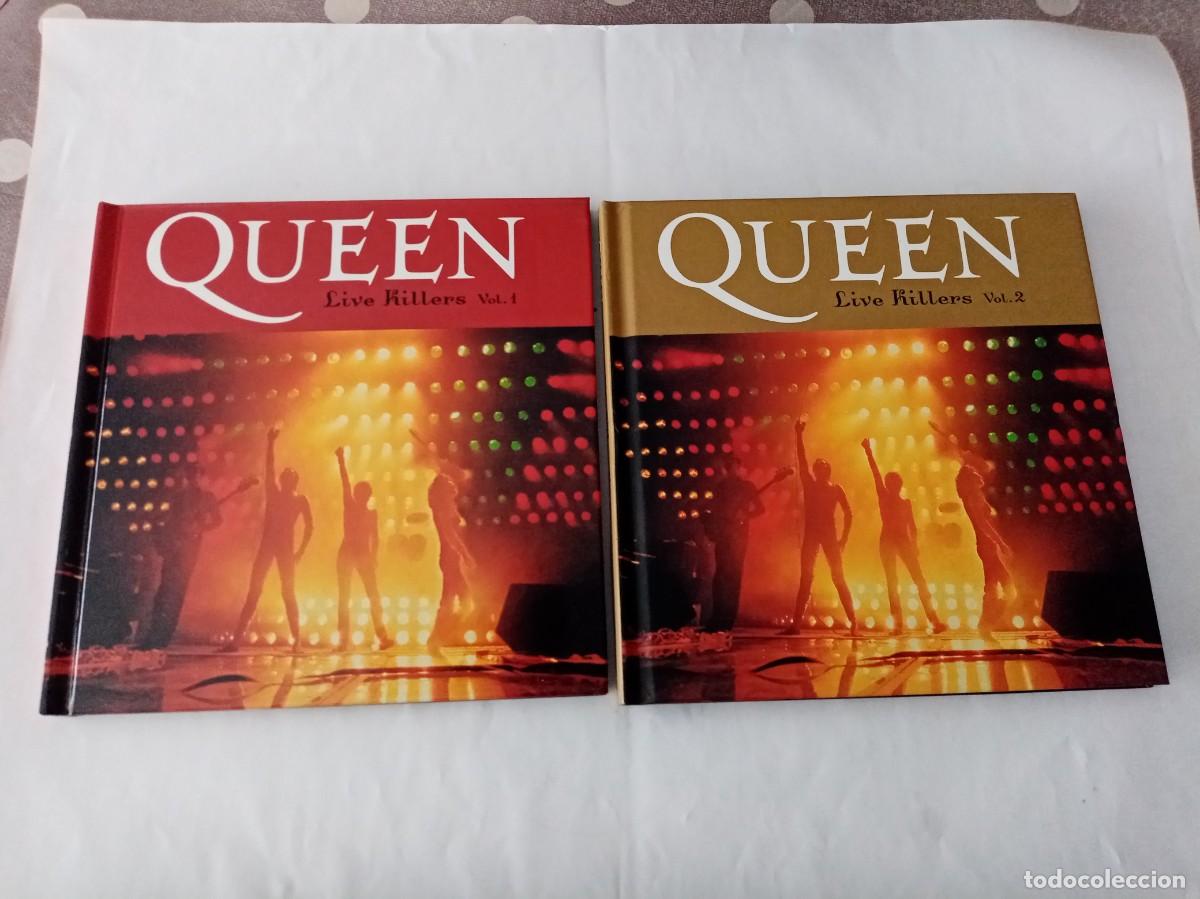 CDs de m&uacute;sica: QUEEN LIVE KILLERS ( 2 VOL.) LIBRO CD - Foto 1