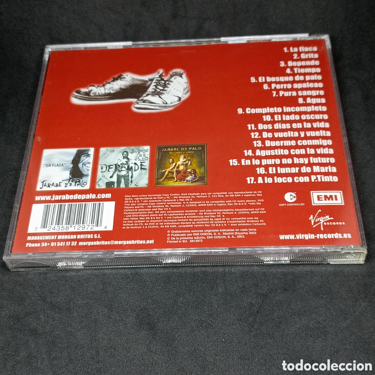 CDs de m&uacute;sica: JARABE DE PALO - &iquest;GRANDES EXITOS? - CD - 2003 - GRANDES &Eacute;XITOS - Foto 2