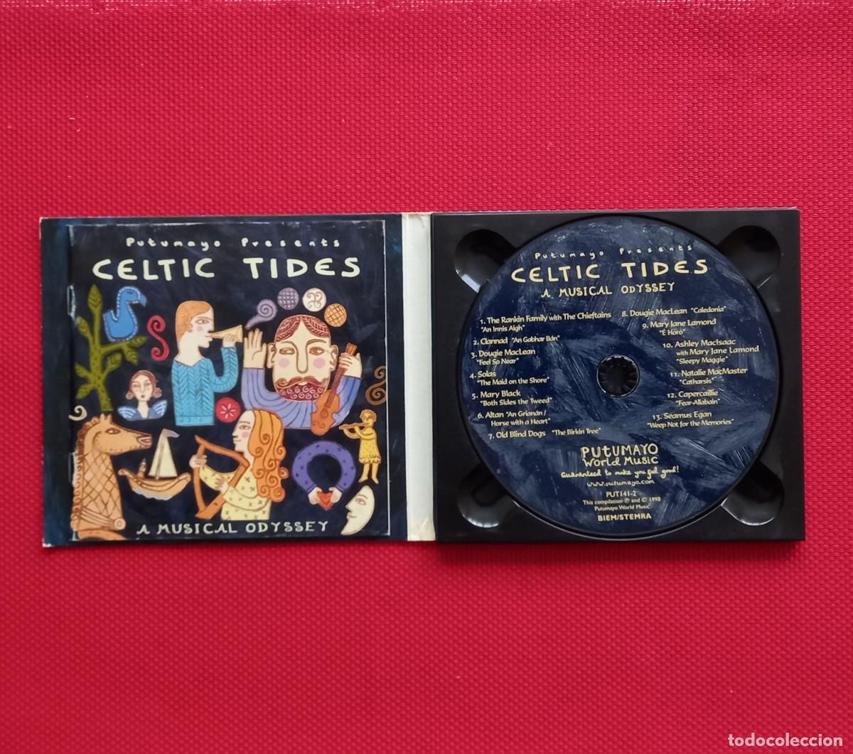 CDs de m&uacute;sica: CELTIC TIDES ODYSSEY PUTUMAYO - Foto 2