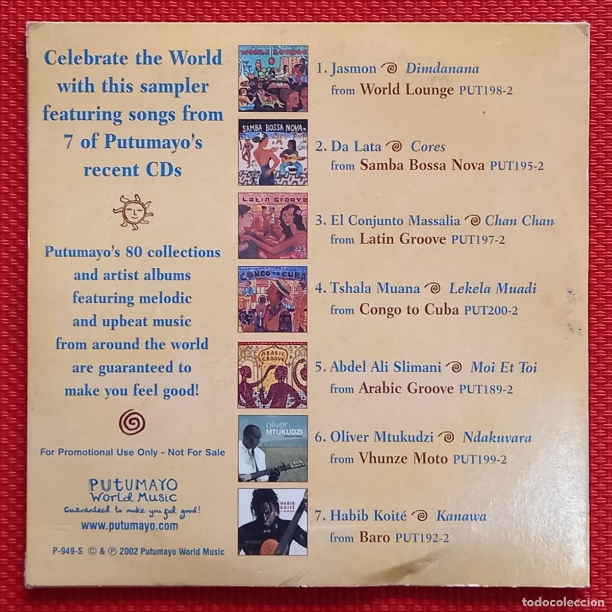 CDs de m&uacute;sica: CELEBRATE THE WORLD SAMPLER CD PUTUMAYO - Foto 2