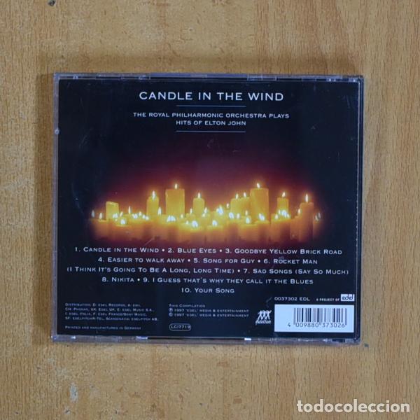 CDs de m&uacute;sica: VARIOS - CANDLE IN THE WIND - CD - Foto 2