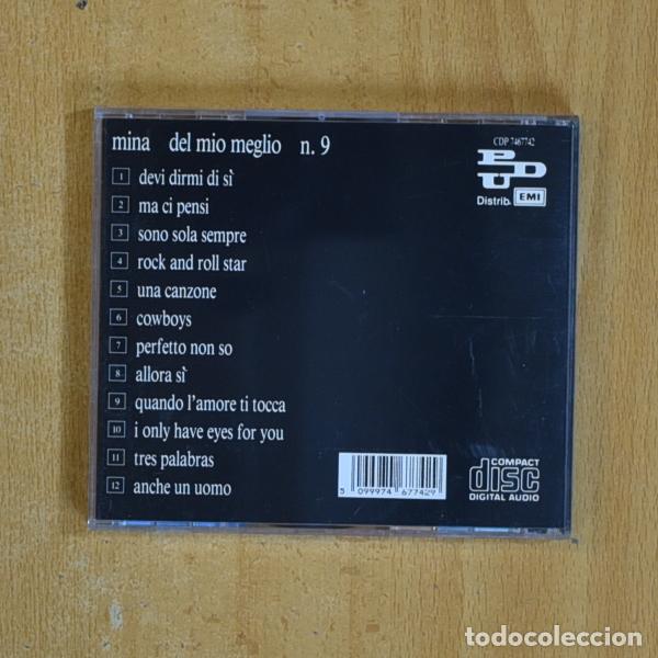CDs de m&uacute;sica: MINA - DEL MIO MEGLIO N 9 - CD - Foto 2