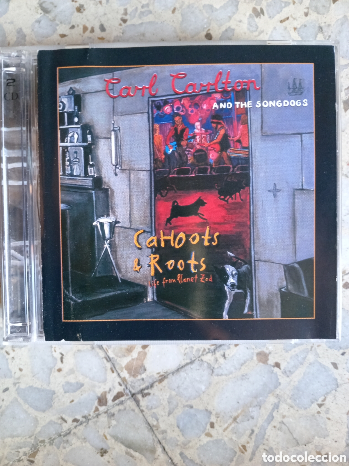 Music CDs: 2 CD CARL CARLTON AND THE SONGDOGS CAHOOTS & ROOTS