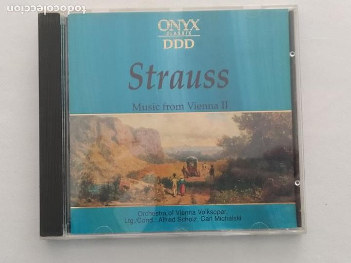 CDs de m&uacute;sica: CD STRAUSS - MUSIC FROM VIENNA II (032) - Foto 1