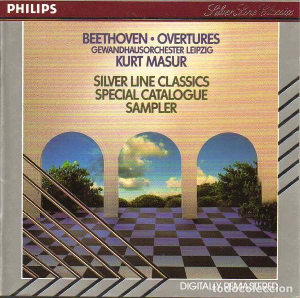 CDs de m&uacute;sica: BEETHOVEN: OVERTURES - KURT MASUR - PHILIPS - Foto 1