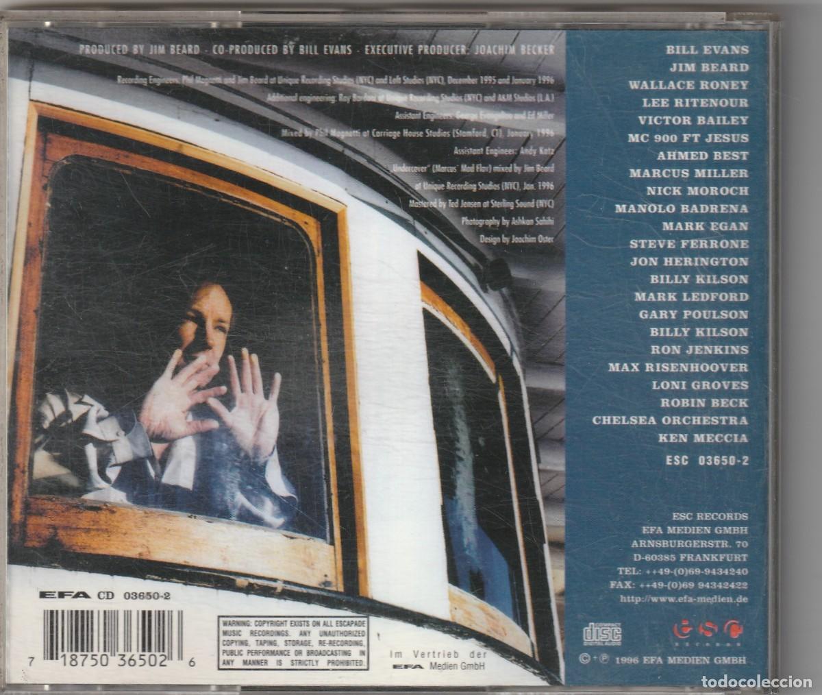 CDs de m&uacute;sica: BILL EVANS - ESCAPE (CD ESC RECORDS) - Foto 2