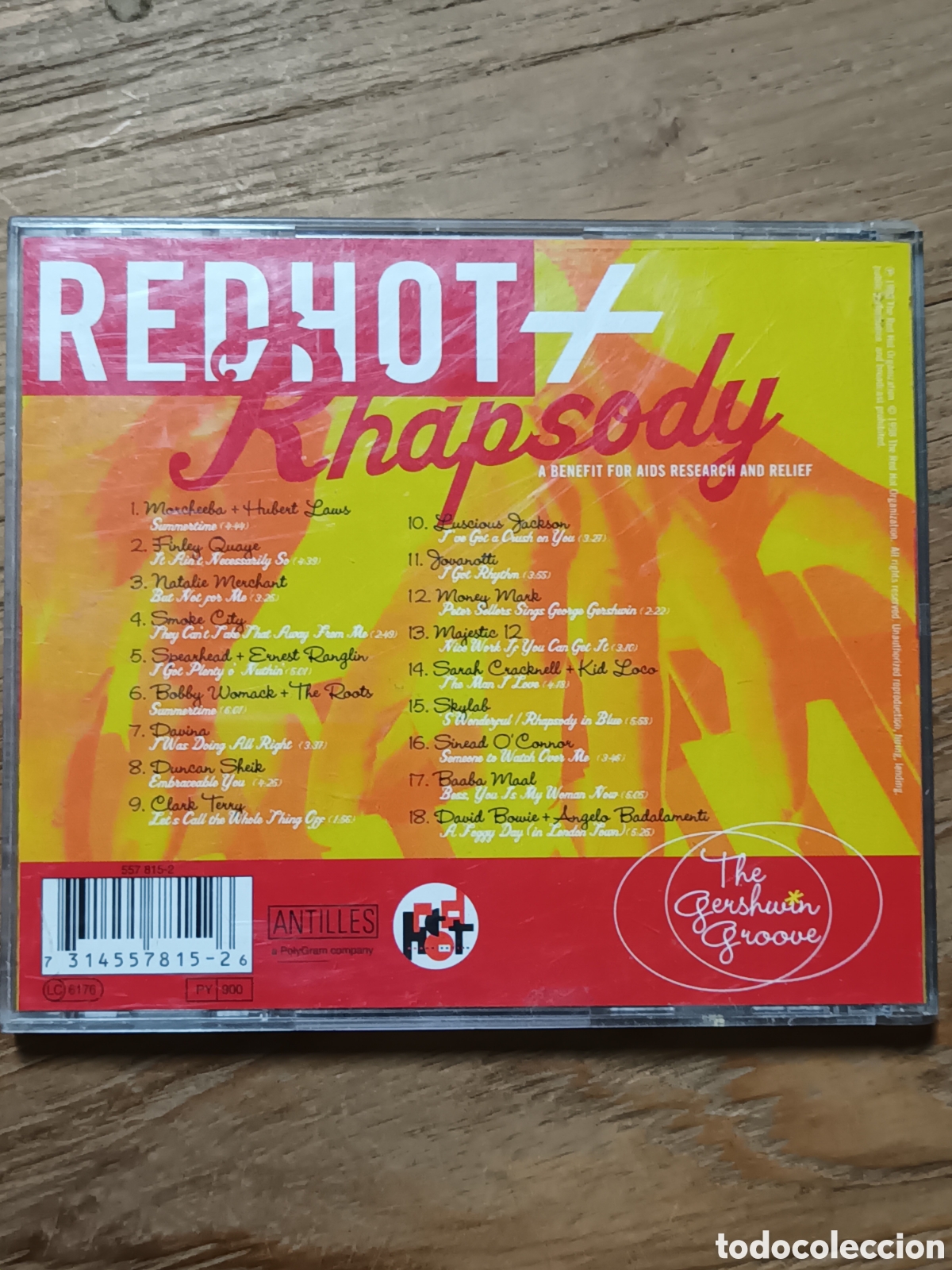CDs de m&uacute;sica: Redhot rhapsody - Foto 2
