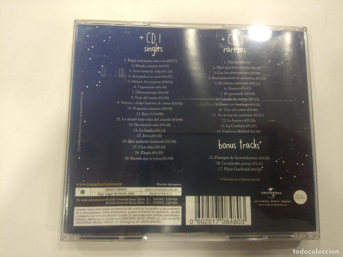 CDs de m&uacute;sica: ISMAEL SERRANO/EL VIAJE DE ROSETTA/CD DOBLE. - Foto 5