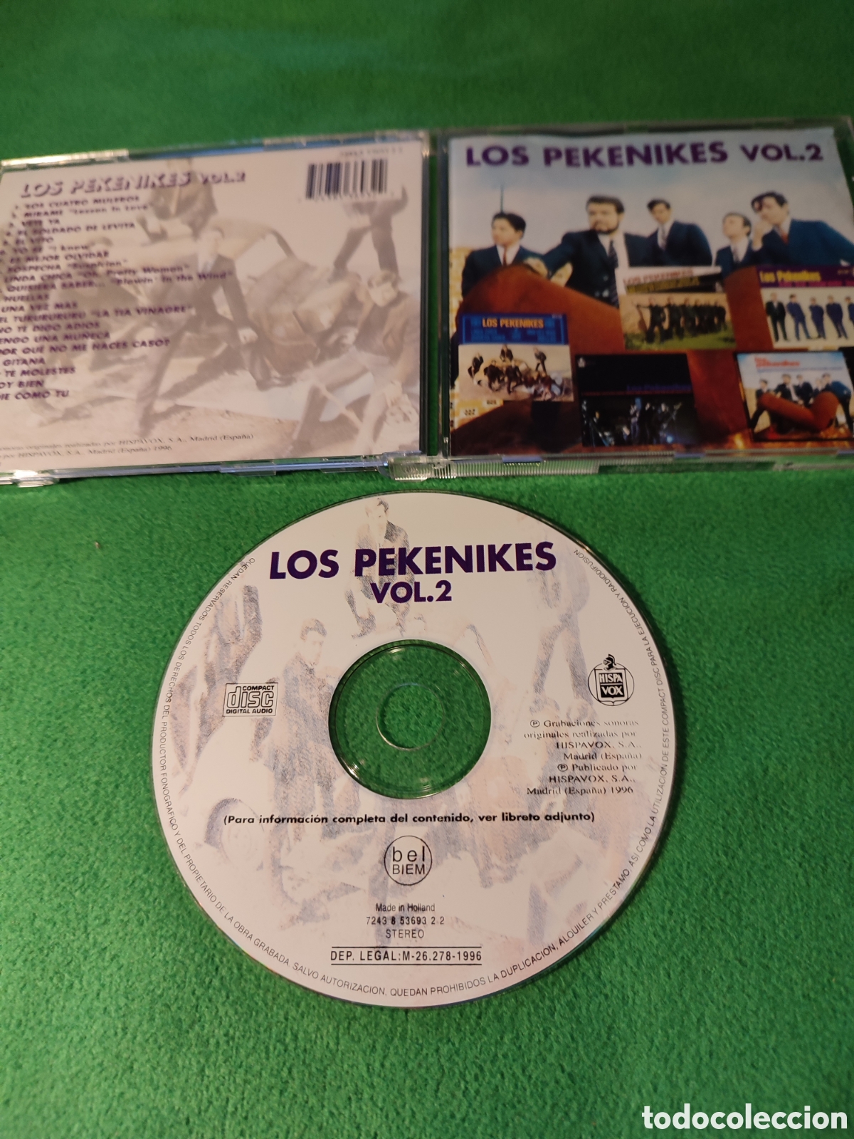 CDs de m&uacute;sica: Los Pekenikes - Los Eps originales Vol 2 - Foto 2