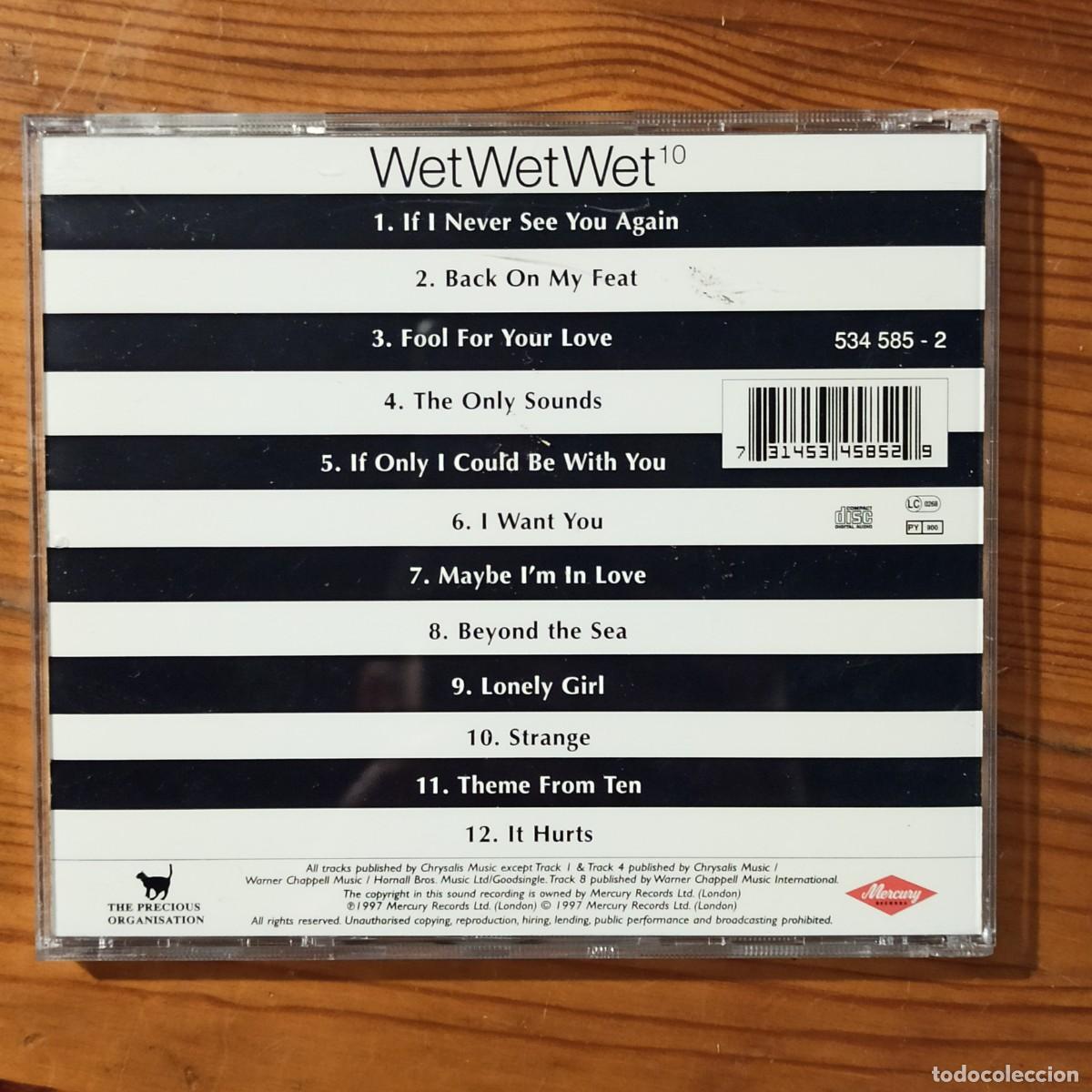 CDs de m&uacute;sica: CD Wet Wet Wet &ndash; 10 - Foto 2