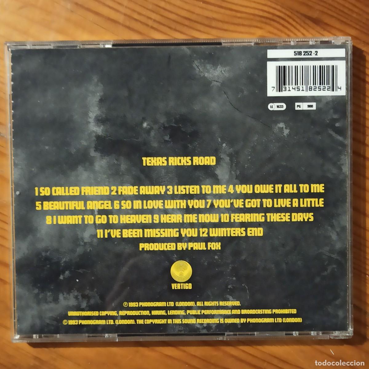 CDs de m&uacute;sica: CD Texas &ndash; Ricks Road - Foto 2