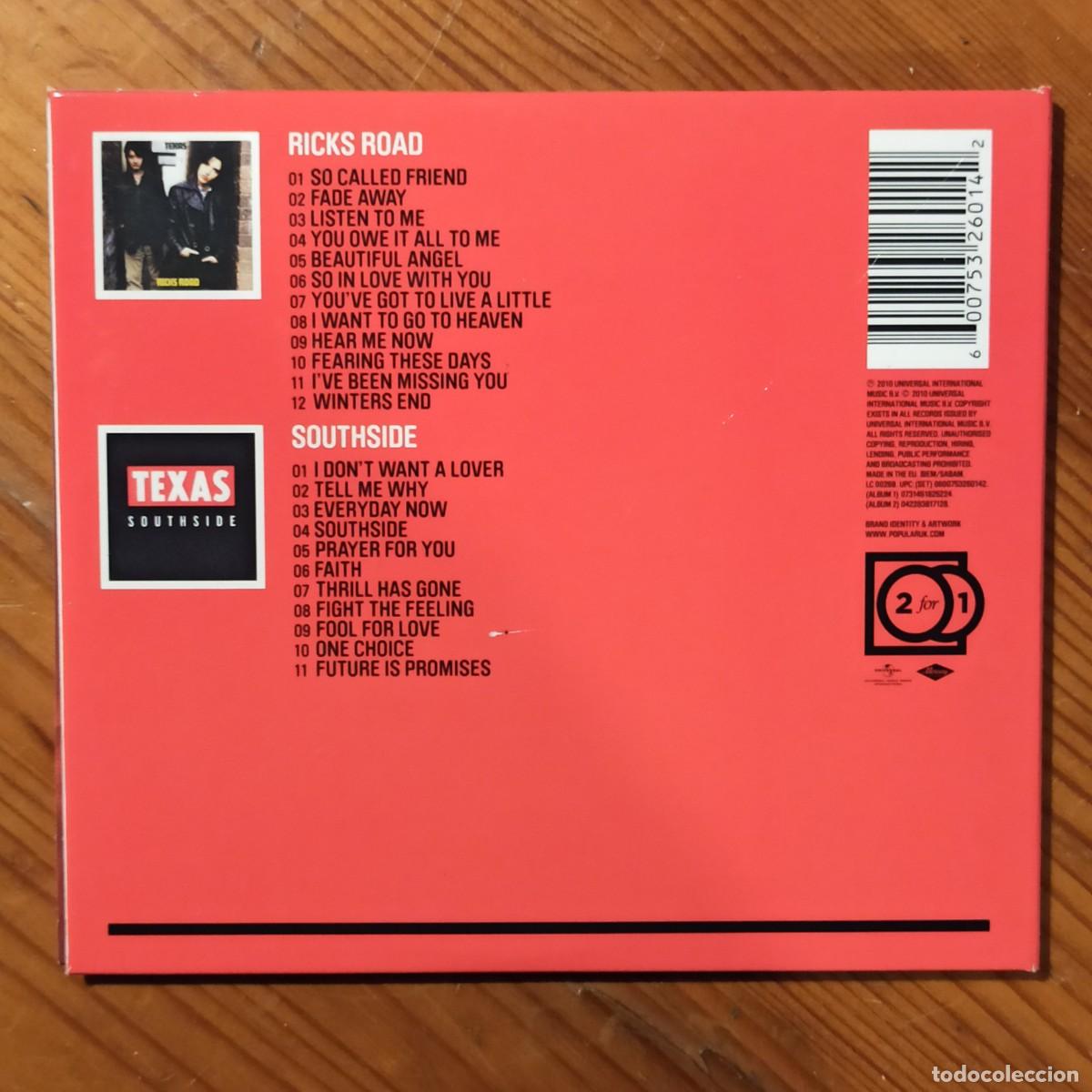 CDs de m&uacute;sica: Texas &ndash; Ricks Road + Southside - Foto 2