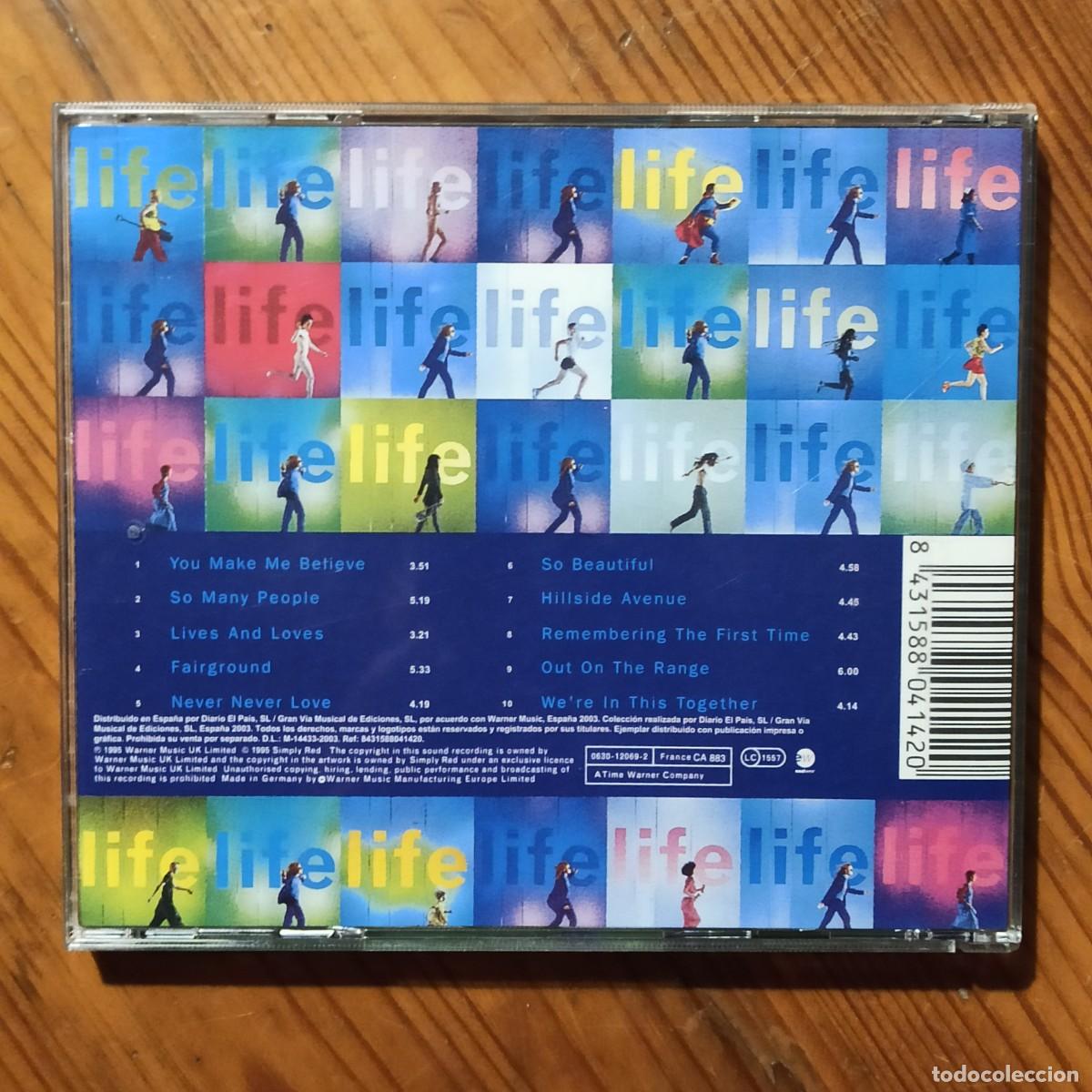 CDs de m&uacute;sica: CD Simply Red &ndash; Life - Foto 2