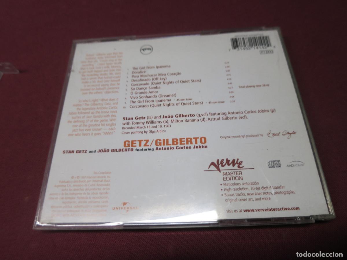 CDs de m&uacute;sica: Getz / Gilberto CD JAZZ - Foto 4