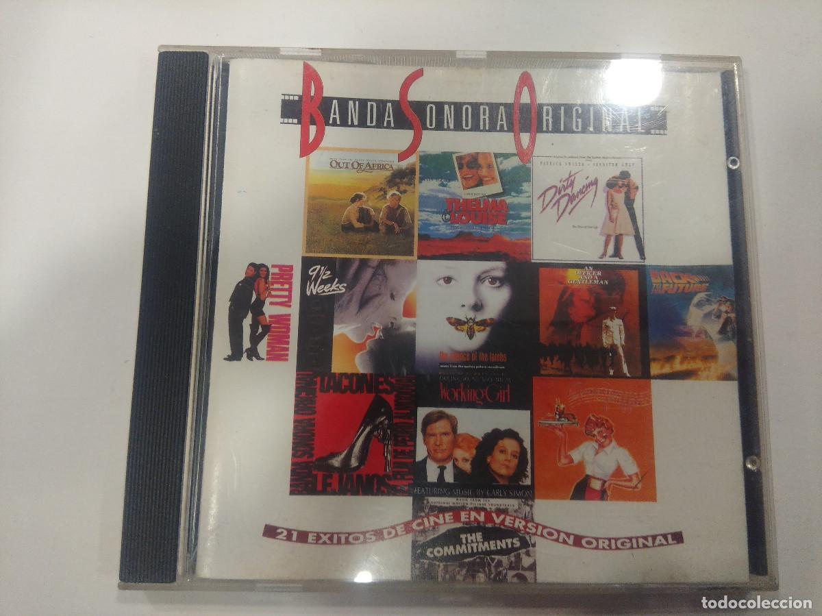 CDs de m&uacute;sica: 21 EXITOS DE CINE EN VERSION ORIGINAL/CD. - Foto 1