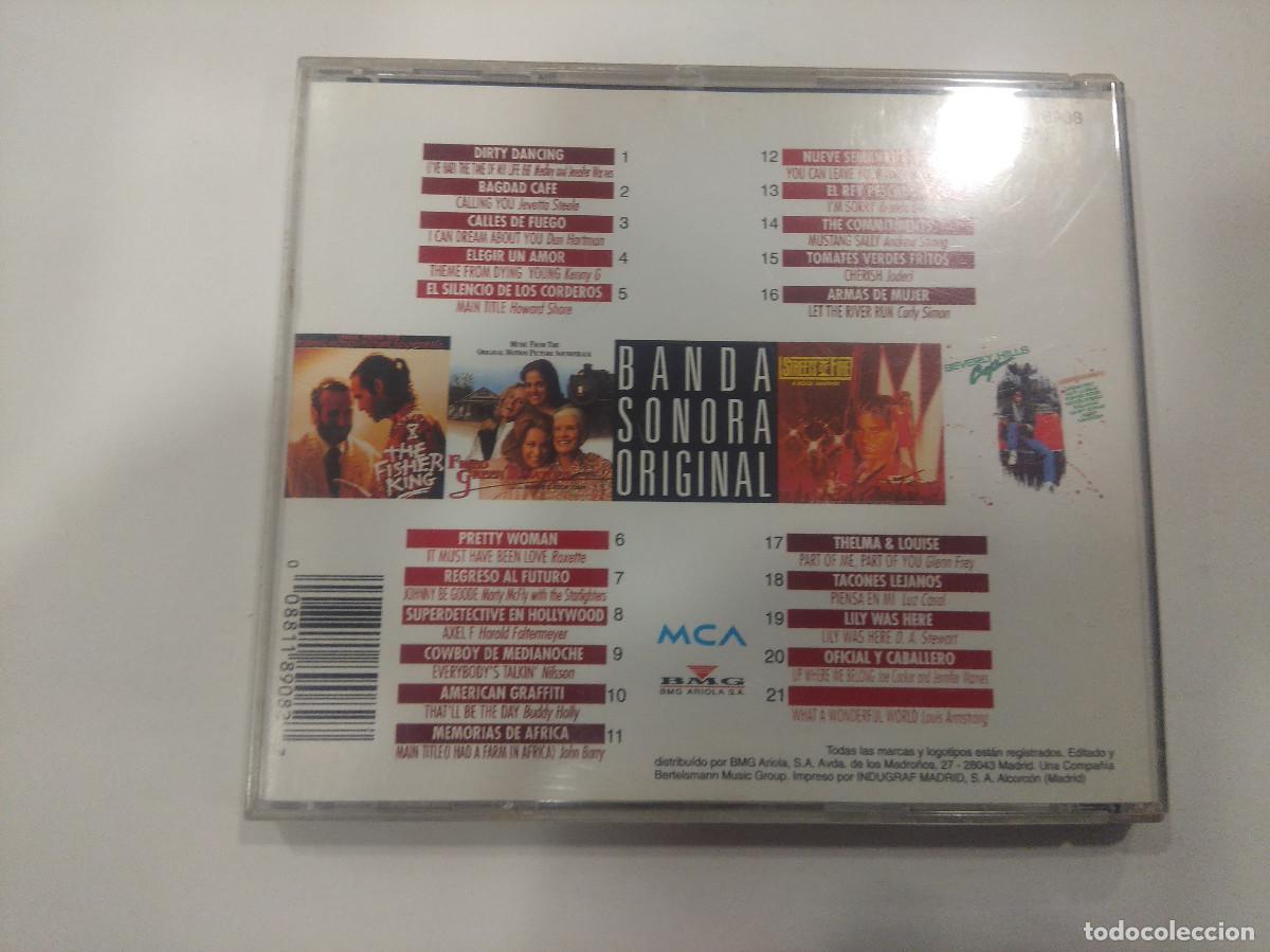 CDs de m&uacute;sica: 21 EXITOS DE CINE EN VERSION ORIGINAL/CD. - Foto 3
