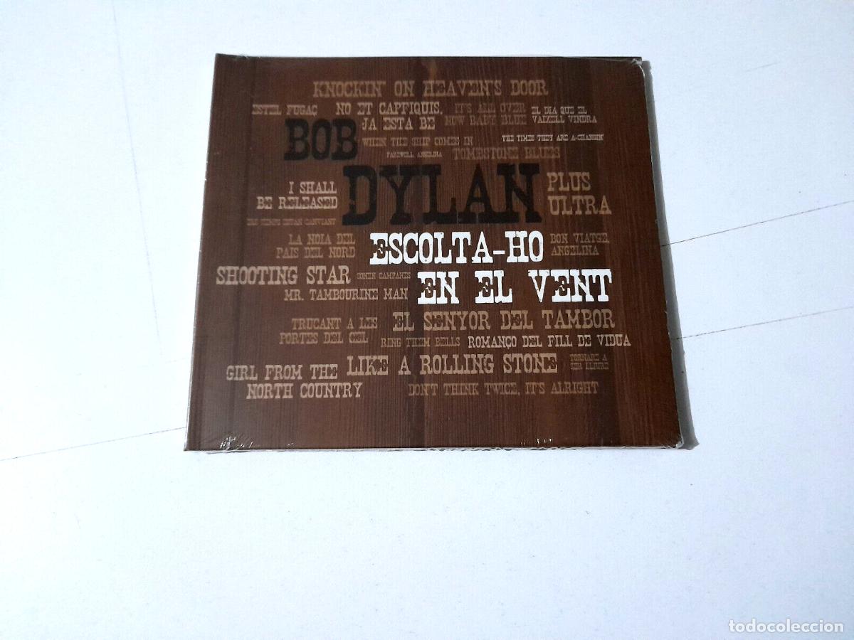 CDs de M&uacute;sica: CD &rdquo;BOB DYLAN ESCOLTA-HO EN EL VENT&rdquo; CD 12 TRACKS PRECINTADO SEALED PASCAL COMEL