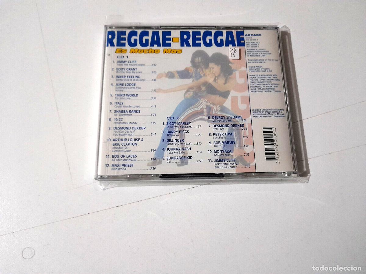 CDs de m&uacute;sica: CD &rdquo;REGGAE - REGGAE&rdquo; 2CD 23 TRACKS CD JIMMY CLIFF EDDY GRANT INNER FEELING THIRD - Foto 2