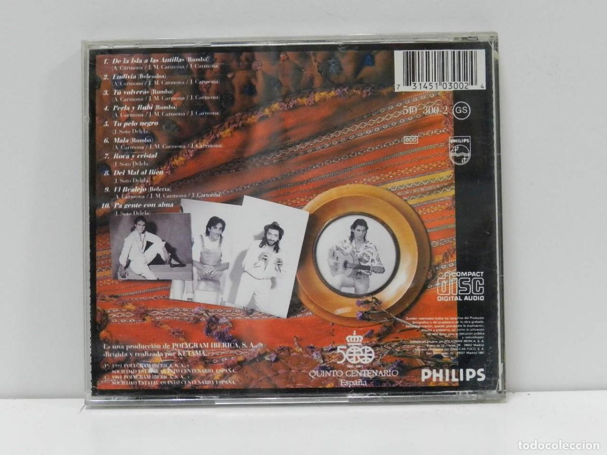 CDs de m&uacute;sica: DISCO CD. Ketama &ndash; Pa Gente Con Alma. COMPACT DISC. - Foto 2