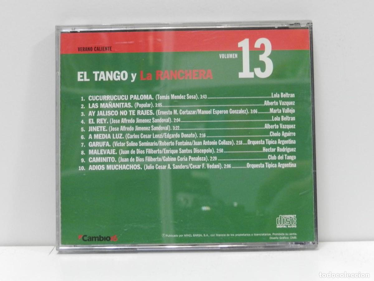CDs de m&uacute;sica: DISCO CD. El Tango Y La Ranchera. COMPACT DISC. - Foto 2