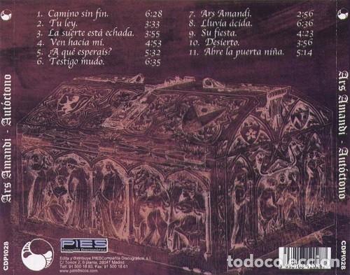 CDs de m&uacute;sica: Ars Amandi &ndash; Aut&oacute;ctono - Foto 2