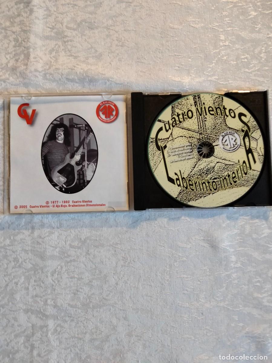 CDs de m&uacute;sica: CUATRO VIENTOS - Laberinto interior - Foto 2