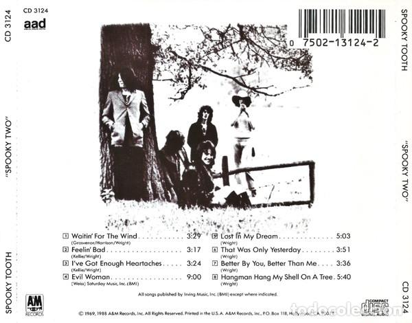 CDs de m&uacute;sica: Spooky Tooth &ndash; Spooky Two - Foto 2