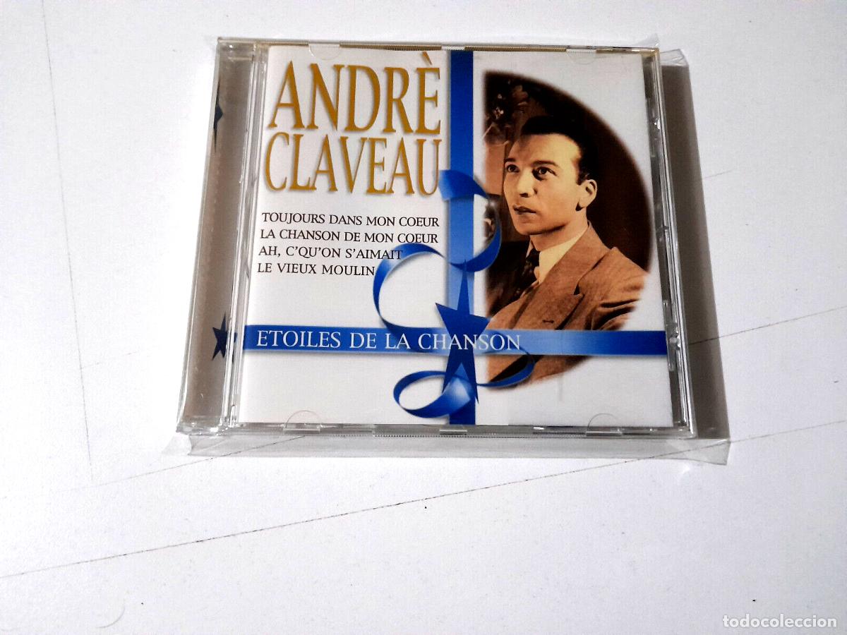 CDs de m&uacute;sica: ANDRE CLAVEAU &rdquo;ETOILES DE LA CHANSON&rdquo; CD 22 TRACKS COMO NUEVO - Foto 1