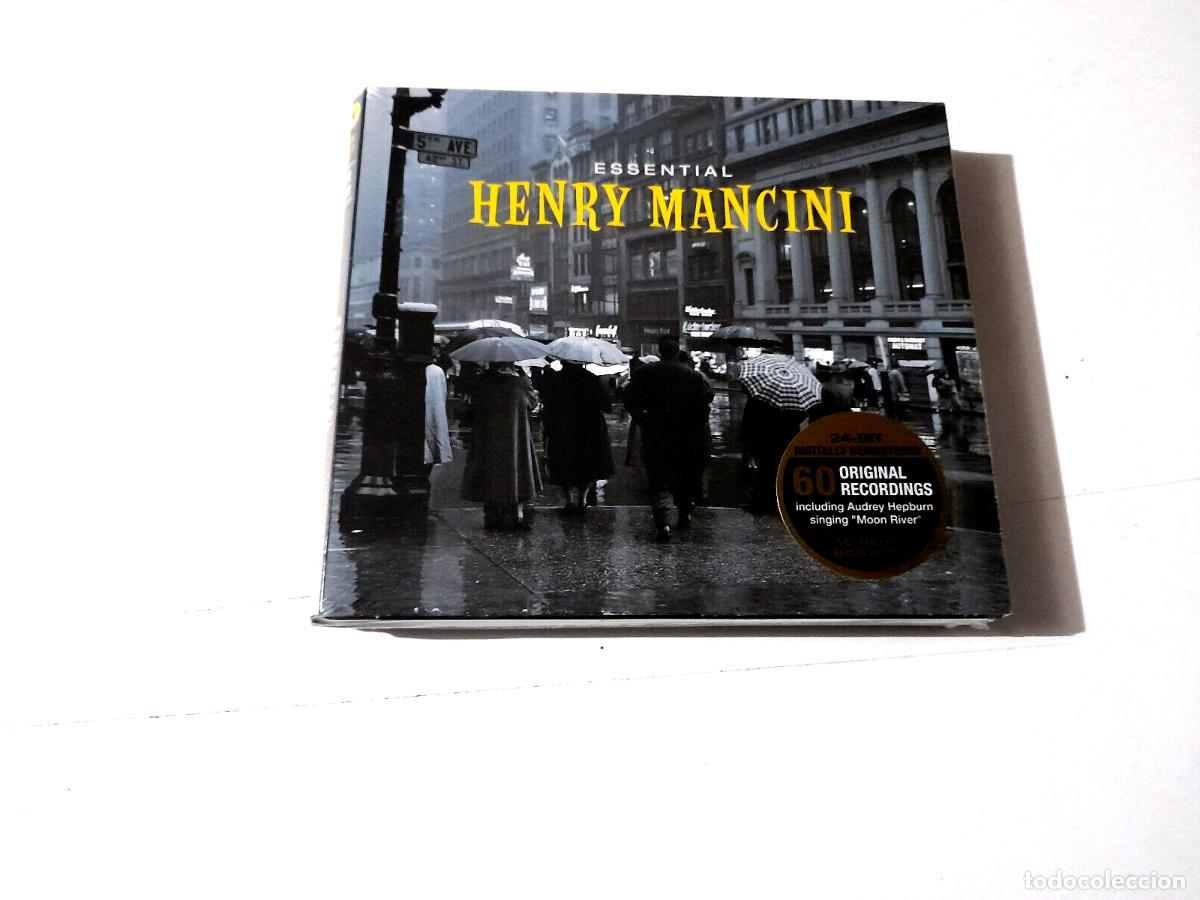 CDs de m&uacute;sica: HENRY MANCINI &rdquo;ESSENTIAL&rdquo; 3CD 60 TRACKS PRECINTADO SEALED CD DIGIPACK - Foto 1