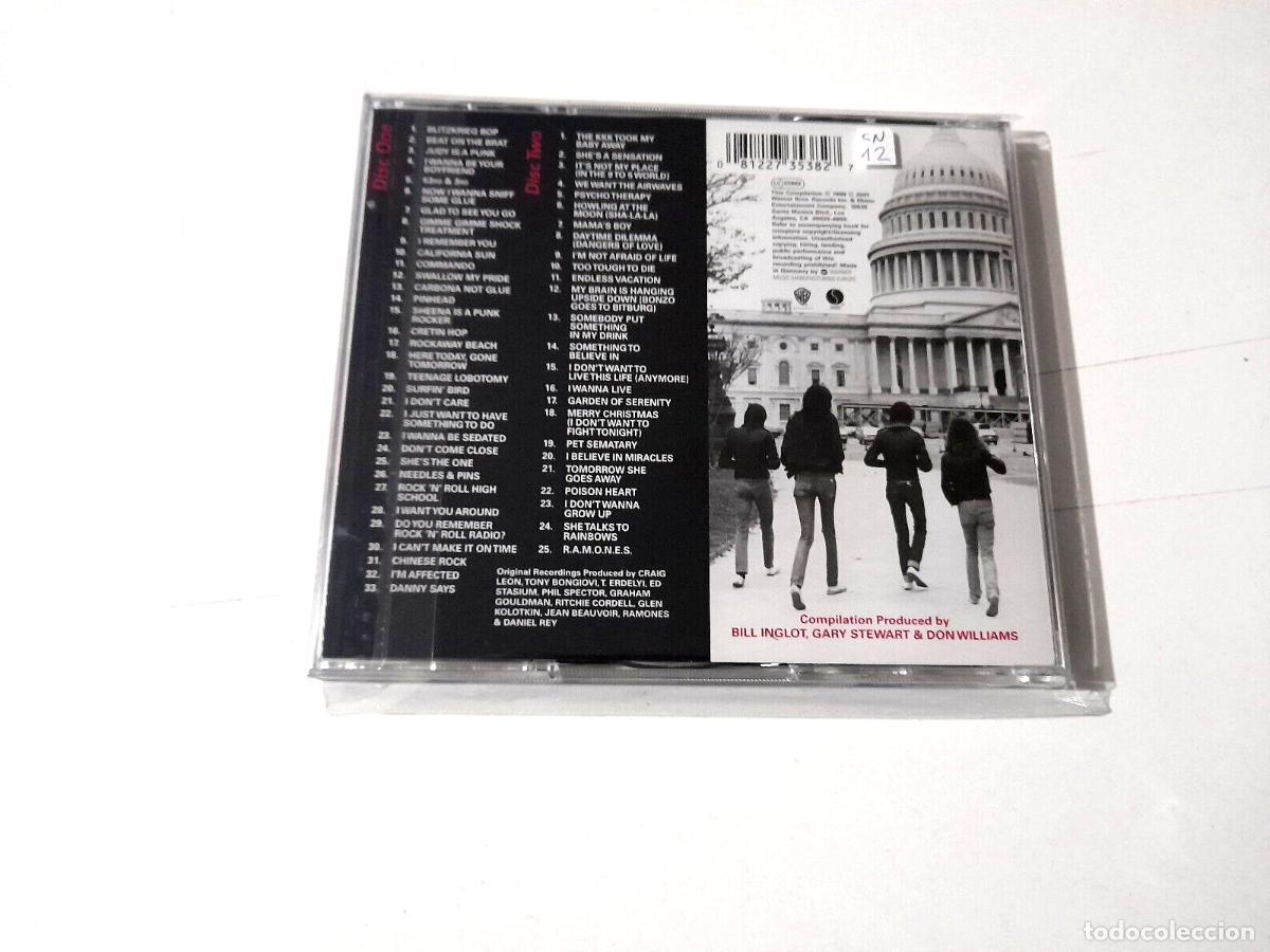 CDs de m&uacute;sica: RAMONES &rdquo;ANTHOLOGY&rdquo; 2CD 58 TRACKS COMO NUEVO CD - Foto 2
