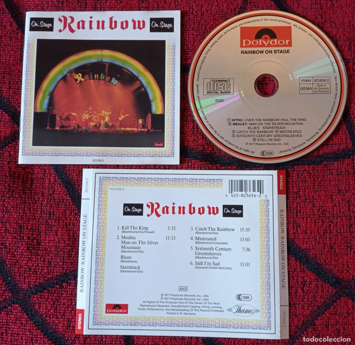 CDs de m&uacute;sica: RAINBOW ** On Stage ** CD ORIGINAL ALEMANIA - Foto 1