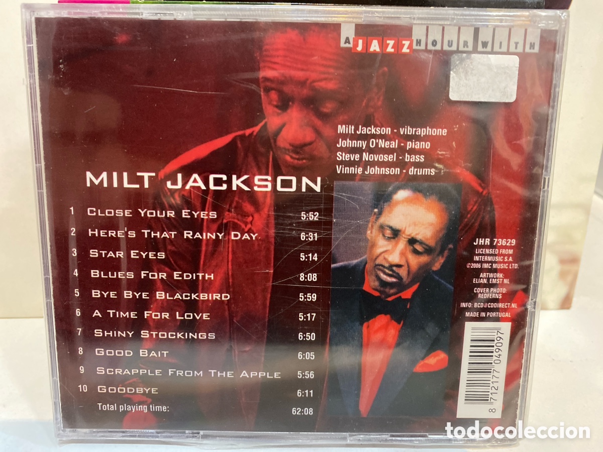 CDs de m&uacute;sica: Milt Jackson - Good Bait (CD) *Precintado* - Foto 2
