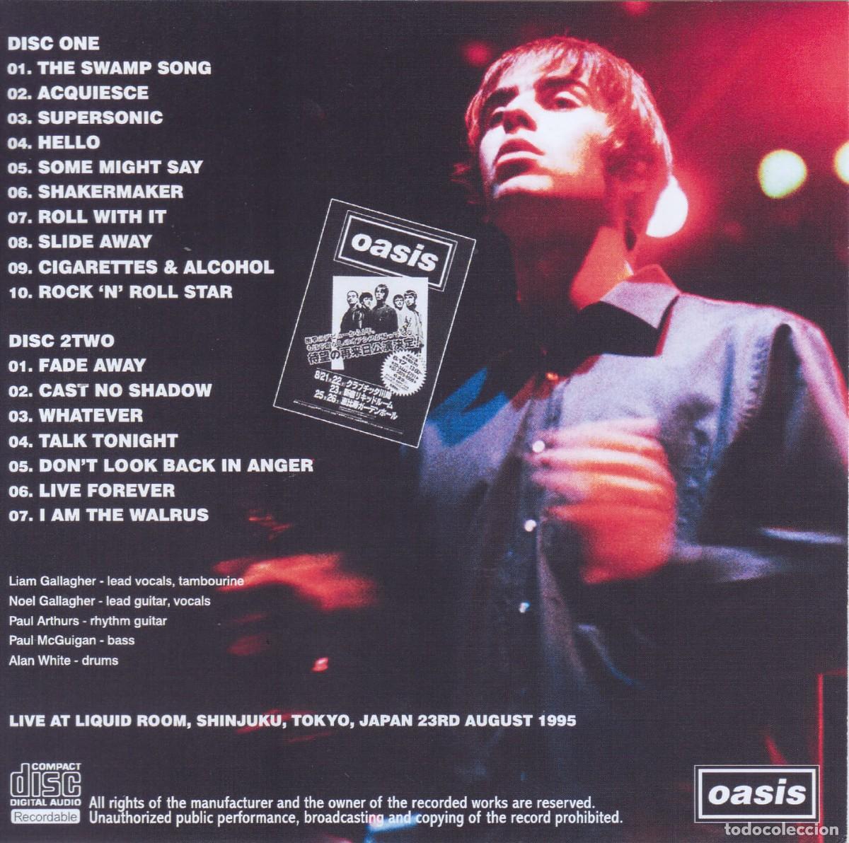 CDs de m&uacute;sica: 2 CDs OASIS - Live in Tokyo 1995 - Foto 2