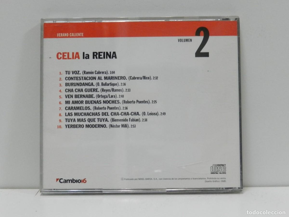 CDs de m&uacute;sica: DISCO CD. Celia &ndash; La Reina. COMPACT DISC. - Foto 2
