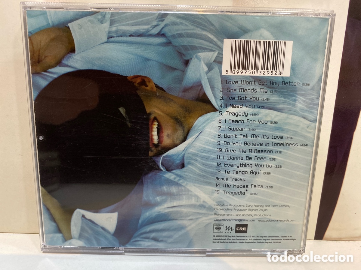 CDs de m&uacute;sica: Marc Anthony - Mended (CD, Album) - Foto 2